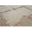 Chroma Handloomed Wool/Bamboo Silk Beige/Brown 8'x10' Area Rug