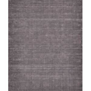 Cavallo Modern Handloomed Nylon/Wool Dark Gray 2'x3' Area Rug