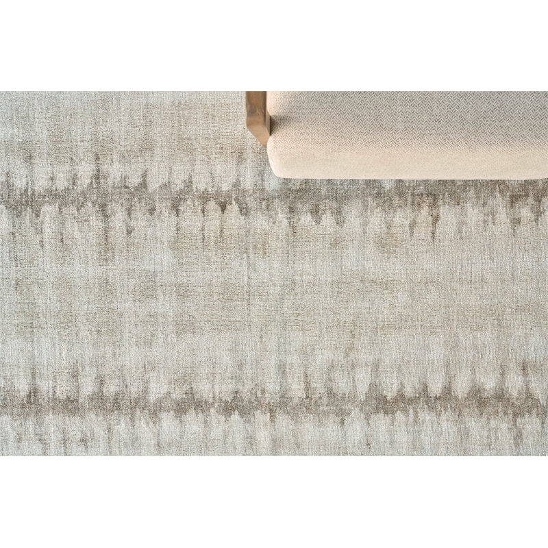 Chroma Handloomed Wool/Bamboo Silk Beige/Brown 14'x18' Area Rug