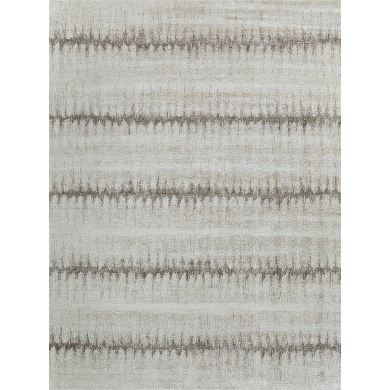 Chroma Handloomed Wool/Bamboo Silk Beige/Brown 14'x18' Area Rug