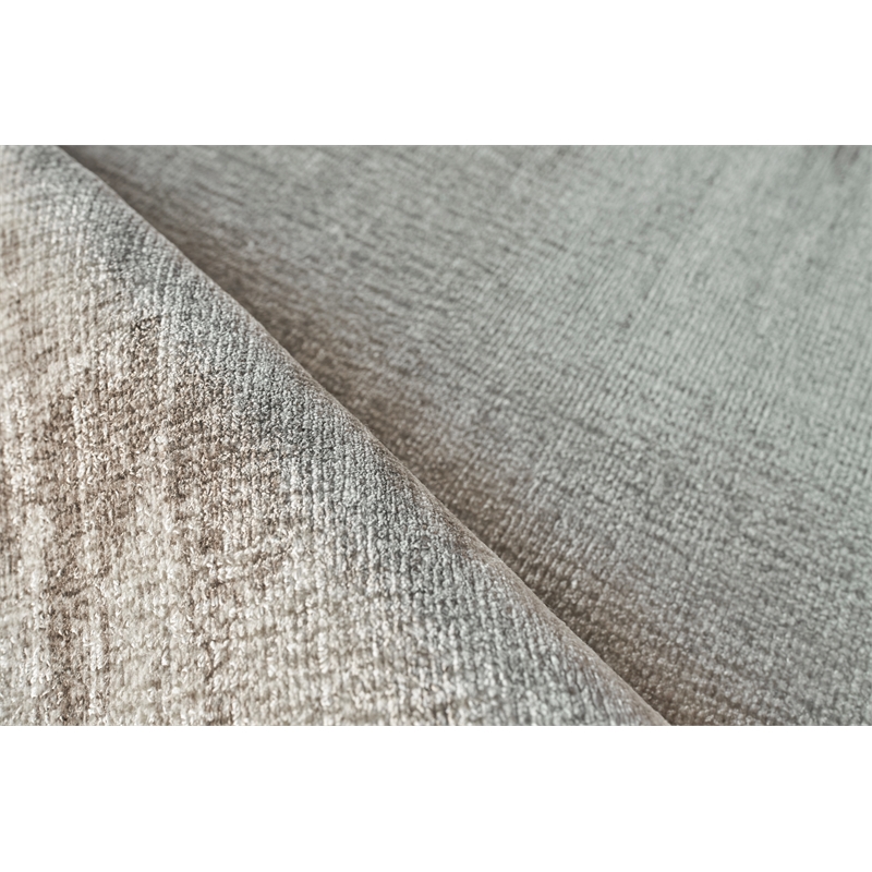 Chroma Handloomed Wool/Bamboo Silk Beige/Brown 8'x10' Area Rug