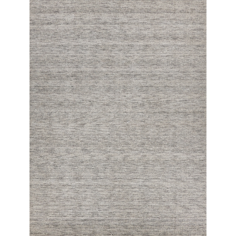 Catalina Handloomed Wool/Bamboo Silk Gray 9'x12' Area Rug