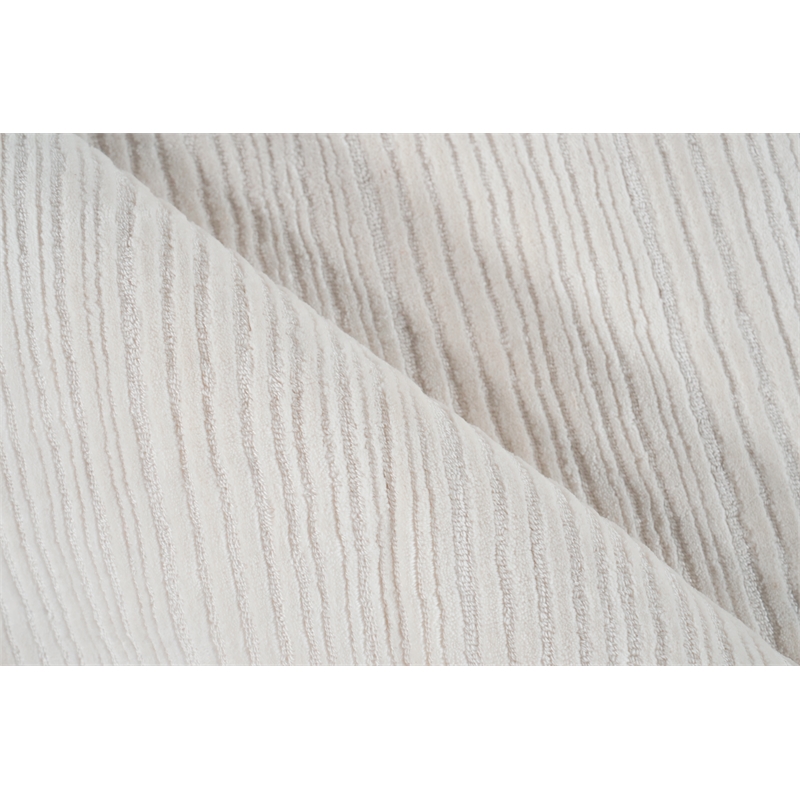 Cavallo Modern Handloomed Nylon/Wool White 12'x15' Area Rug