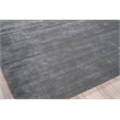 Cavallo Modern Handloomed Nylon/Wool Dark Gray 12'x15' Area Rug
