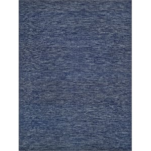 Chelsea Flatweave New Zealand Wool Navy 10'x14' Area Rug