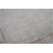 Cavallo Modern Handloomed Nylon/Wool Silver 9'x12' Area Rug