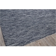 Chelsea Flatweave New Zealand Wool Black/Ivory 2'x3' Area Rug