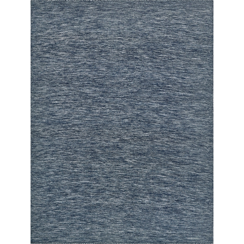 Chelsea Flatweave New Zealand Wool Black/Ivory 2'x3' Area Rug