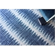 Chroma Handloomed Wool/Bamboo Silk Navy 9'x12' Area Rug