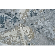 Cosmo Hand-Knotted Wool/Bamboo Silk Gray/Charcoal 12'x15' Area Rug