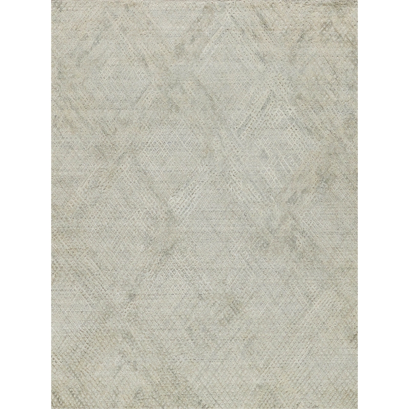 Crescendo Handloomed Bamboo Silk Beige 12'x15' Area Rug
