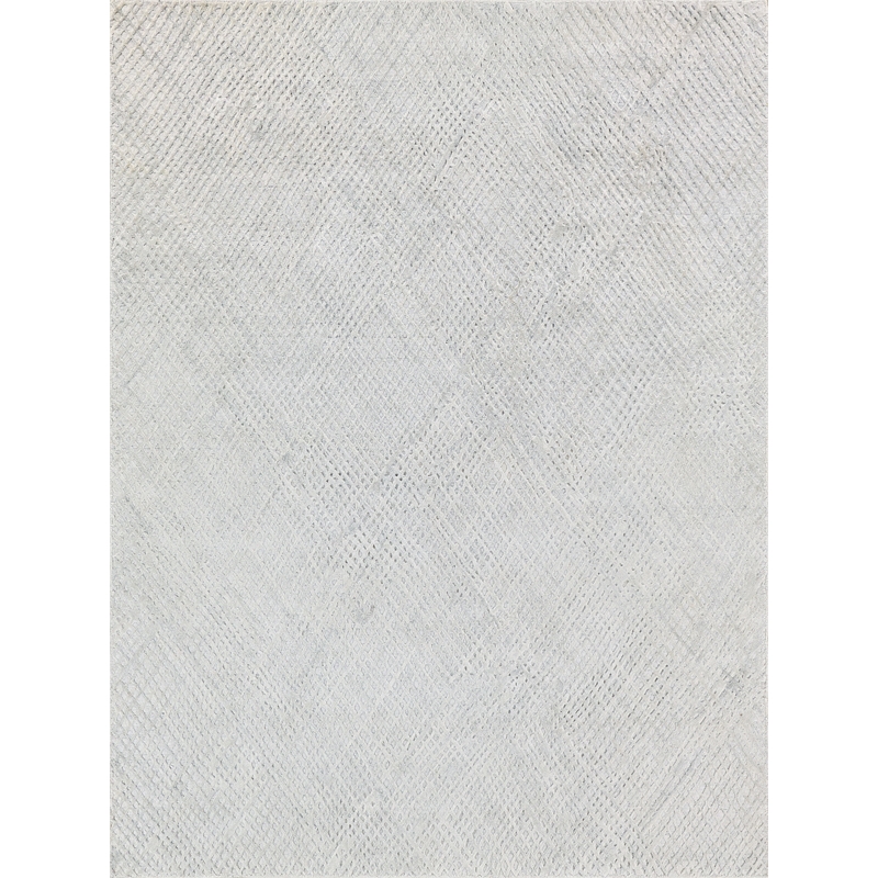 Crescendo Handloomed Bamboo Silk White 12'x15' Area Rug