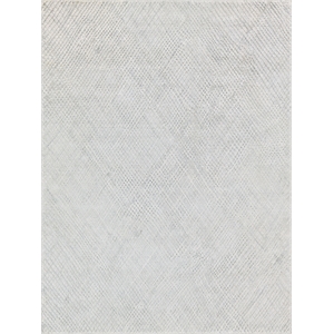 Crescendo Handloomed Bamboo Silk White 12'x15' Area Rug