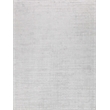 Crescendo Handloomed Bamboo Silk White 2'x3' Area Rug