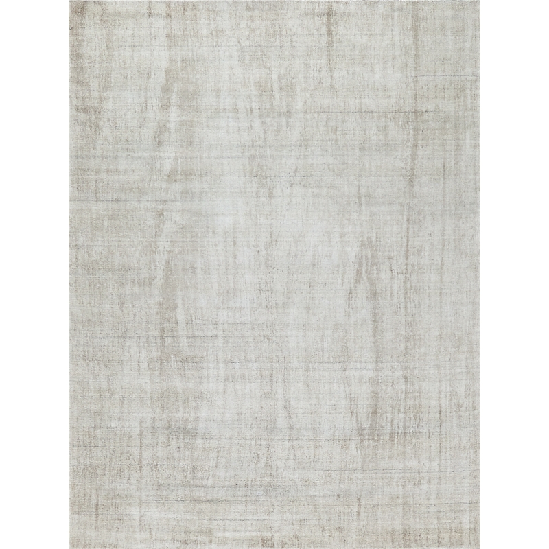 Cloud Handloomed Wool/Bamboo Silk Ivory/Beige 12'x15' Area Rug