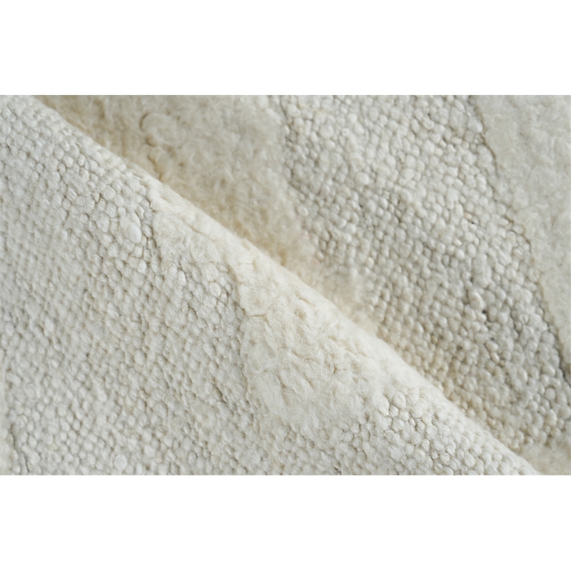 Cozi Handloomed New Zealand Wool Ivory/Beige 14'x18' Area Rug