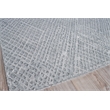 Crescendo Handloomed Bamboo Silk Silver 10'x14' Area Rug