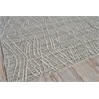 Crescendo Handloomed Bamboo Silk Beige 9'x12' Area Rug