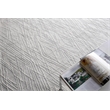 Crescendo Handloomed Bamboo Silk White 9'x12' Area Rug