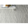 Crescendo Handloomed Bamboo Silk White 9'x12' Area Rug