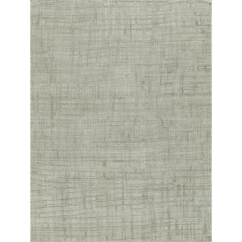 Crescendo Handloomed Bamboo Silk Beige 6'x9' Area Rug