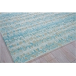 Colorplay Hand-Tufted New Zealand Wool Turquoise 2'x3' Area Rug