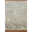 Cosmo Hand-Knotted Wool/Bamboo Silk Silver/Gray 8'x10' Area Rug