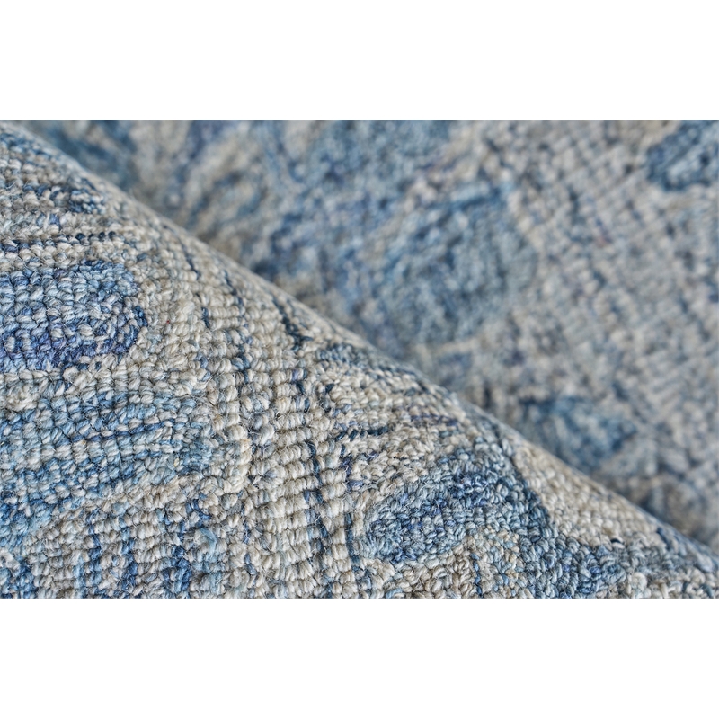 Colorplay Hand-Tufted New Zealand Wool Navy 2'x3' Area Rug