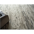 Cortero Hand-Tufted New Zealand Wool Gray/Ivory 6'x9' Area Rug