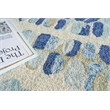 Colorplay Hand-Tufted New Zealand Wool Navy/Beige 10'x14' Area Rug