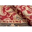 Contemporary Hand-Knotted New Zealand Wool Burgundy 8'x10' Area Rug