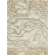 Cortero Hand-Tufted New Zealand Wool Gold/Ivory 4'x6' Area Rug