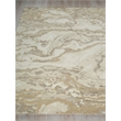 Cortero Hand-Tufted New Zealand Wool Gold/Ivory 6'x9' Area Rug