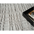 Crescendo Handloomed Bamboo Silk Silver 9'x12' Area Rug