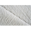 Crescendo Handloomed Bamboo Silk White 12'x15' Area Rug