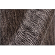 Crush Hand-Knotted Bamboo Silk Charcoal/Gray 6'x9' Area Rug