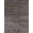 Crush Hand-Knotted Bamboo Silk Charcoal/Gray 6'x9' Area Rug