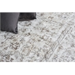 Dorchester Handloomed Wool/Bamboo Silk Beige/Brown 6'x9' Area Rug
