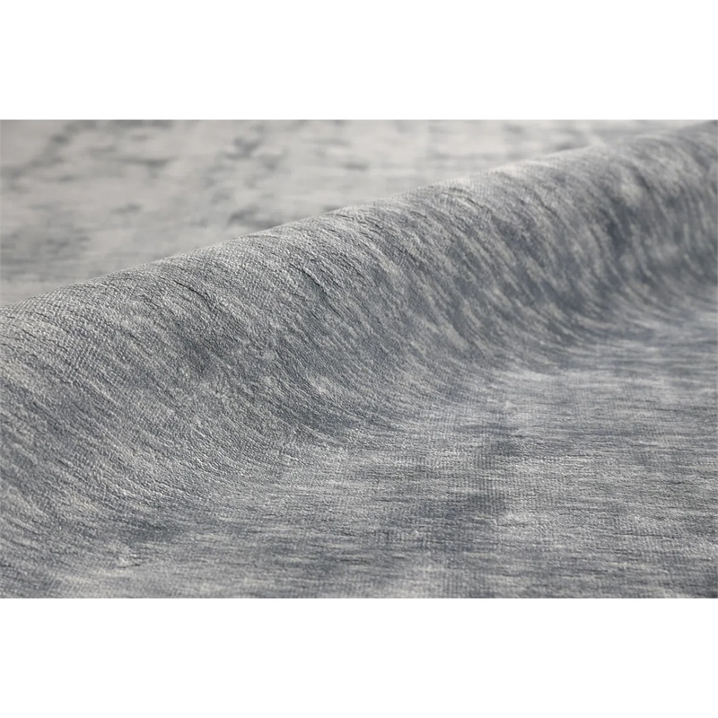 Dove Handloomed Viscose Blue 6'x9' Area Rug