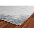 Dove Handloomed Viscose Blue 6'x9' Area Rug