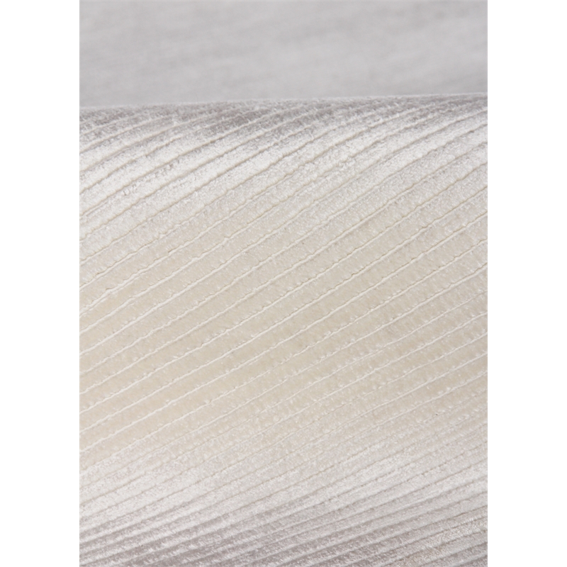 Dove Handloomed Viscose White 6'x9' Area Rug