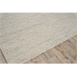 Crescendo Handloomed Bamboo Silk Beige 6'x9' Area Rug