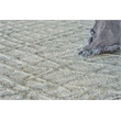 Crescendo Handloomed Bamboo Silk Beige 6'x9' Area Rug