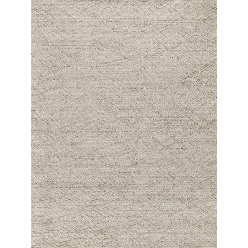 Crescendo Handloomed Bamboo Silk Beige 6'x9' Area Rug