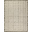 Desi Hand-Knotted Wool Silver 6'x9' Area Rug