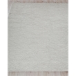 Crescendo Handloomed Bamboo Silk Silver 14'x18' Area Rug