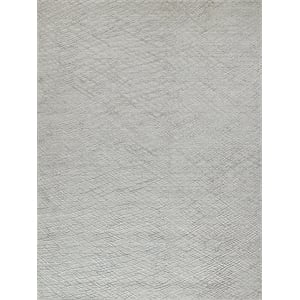 Crescendo Handloomed Bamboo Silk Silver 6'x9' Area Rug