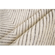 Crescent Hand-Knotted New Zealand Wool Ivory 6'x9' Area Rug