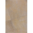 Distressed Suede Hand-Tufted Leather Suede Ivory 8'x11' Area Rug