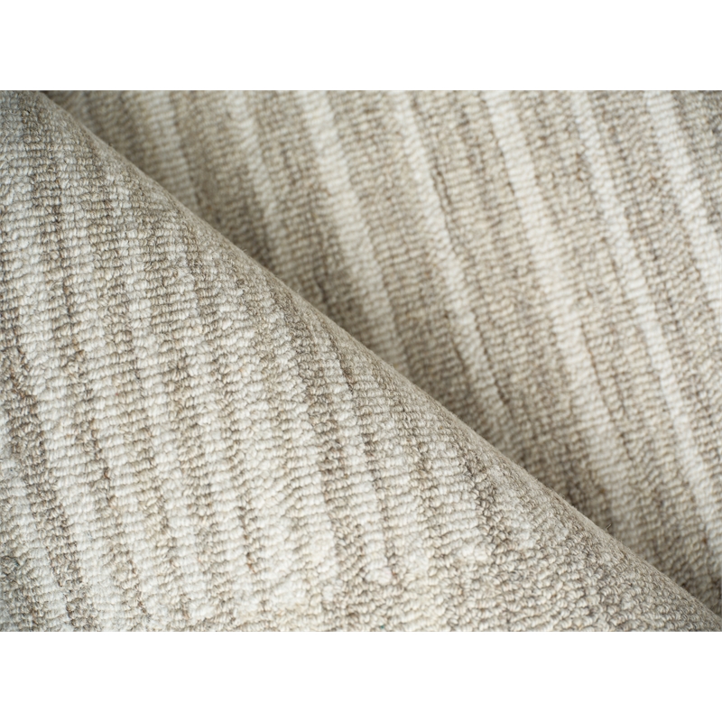 Dusseldorf Hand-Tufted New Zealand Wool Beige/Ivory 10'x14' Area Rug